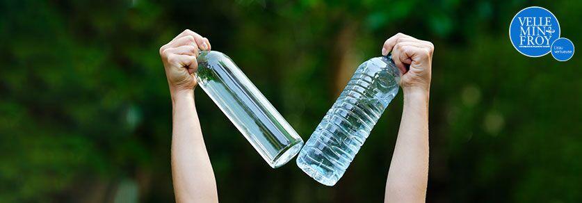 Pourquoi utiliser une bouteille d'eau en verre ?
